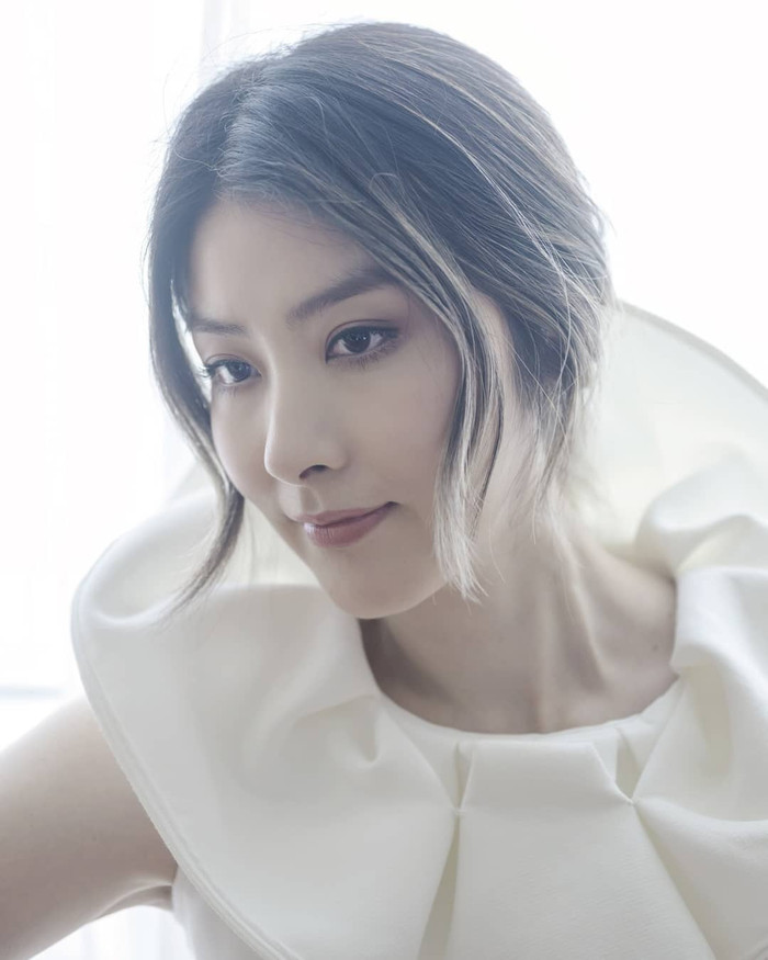 Trần Tuệ Lâm sở hữu nhan sắc trẻ trung ở tuổi 50.