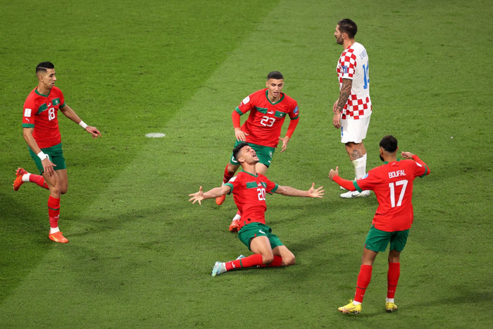 Morocco trình diễn lối chơi tốc độ và tự tin để gỡ hoà trước Croatia.