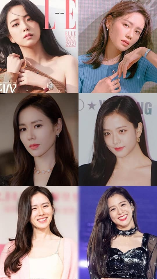 Trước đây, không ít lần Jisoo cũng được mệnh danh là “truyền nhân” của Son Ye Jin. 