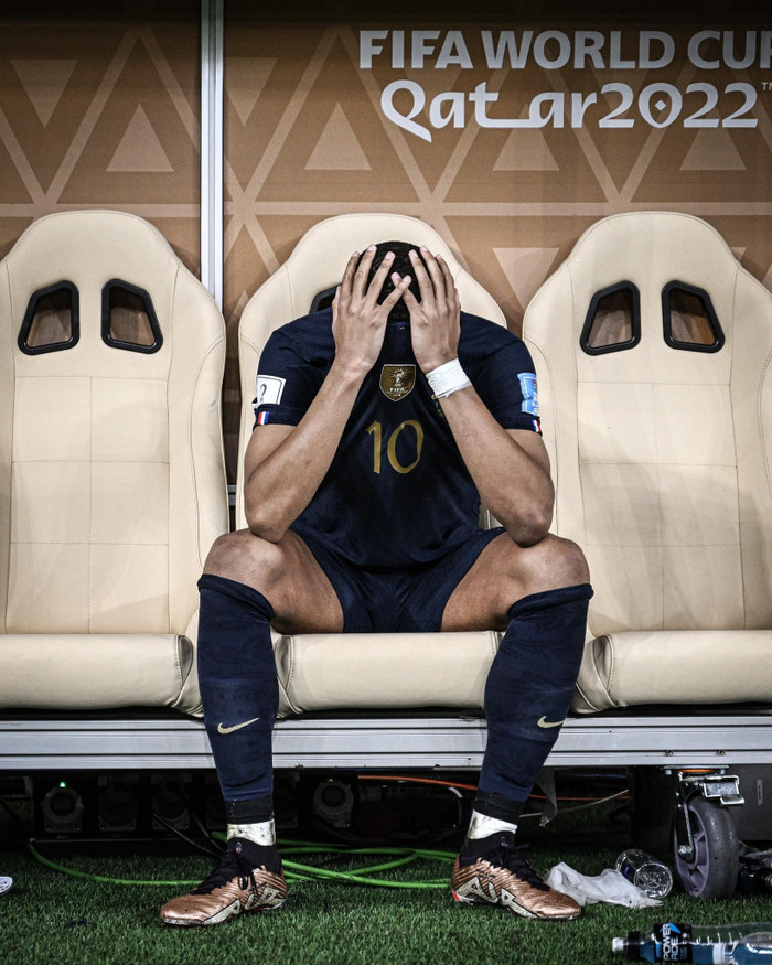 Mbappe đã ghi đến 3 bàn nhưng Pháp vẫn thua Argentina.