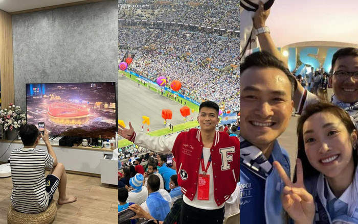 Sao Việt mừng chiến thắng cùng Messi ở World Cup: Tiến Luật hài hước, Bảo Thy bắn pháo hoa Ảnh 2