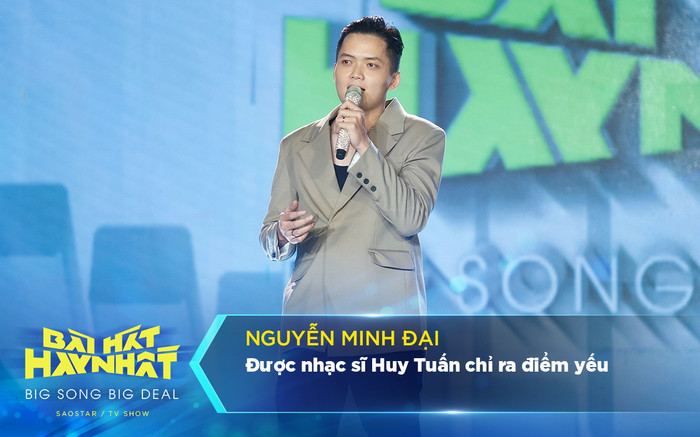 DAIGOO bị nhạc sĩ Huy Tuấn chỉ ra điểm yếu của bản thân khi tham gia Bài hát hay nhất 2022 Ảnh 2