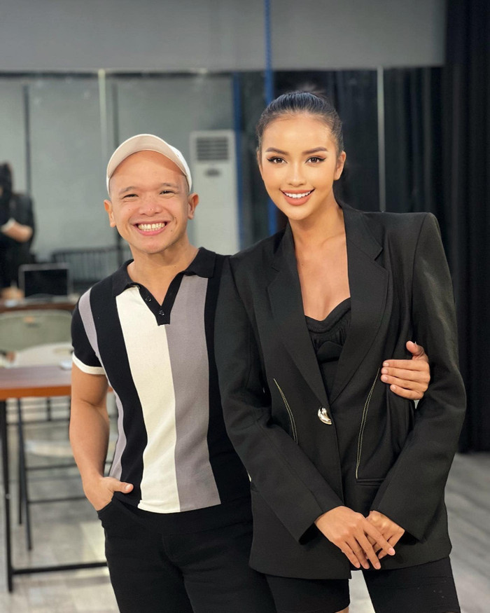 Ngọc Châu đã học được phong cách catwalk mới khi training tại Philippines.