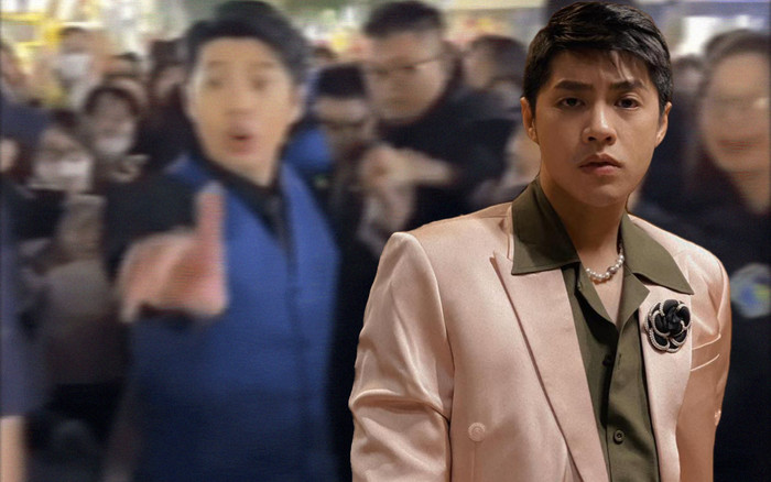 Bảo vệ lớn tiếng với fan giữa nơi đông người, Noo Phước Thịnh liền thể hiện thái độ Ảnh 2