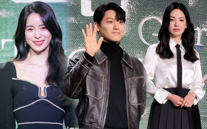 Song Hye Kyo hóa nữ sinh trong họp báo ra mắt phim mới nhưng vẫn bị đối thủ lấn át Ảnh 2