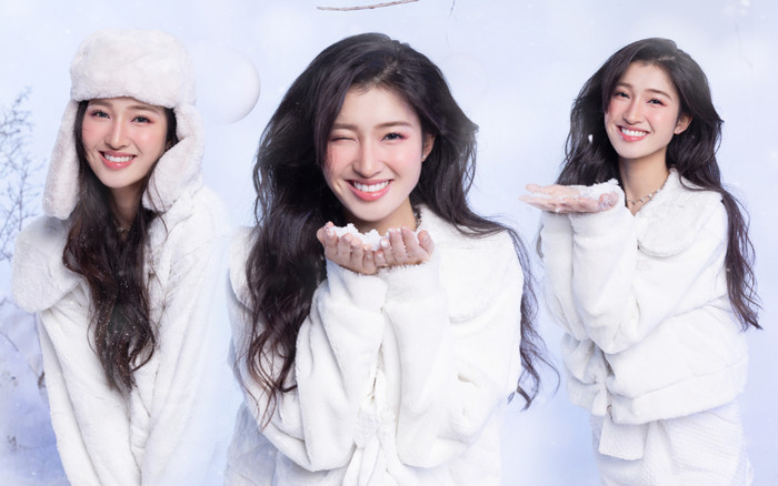 Nhan sắc nhìn là muốn chở che của Á hậu Phương Nhi: Công chúa tuyết - mong manh tựa sương mai Ảnh 2