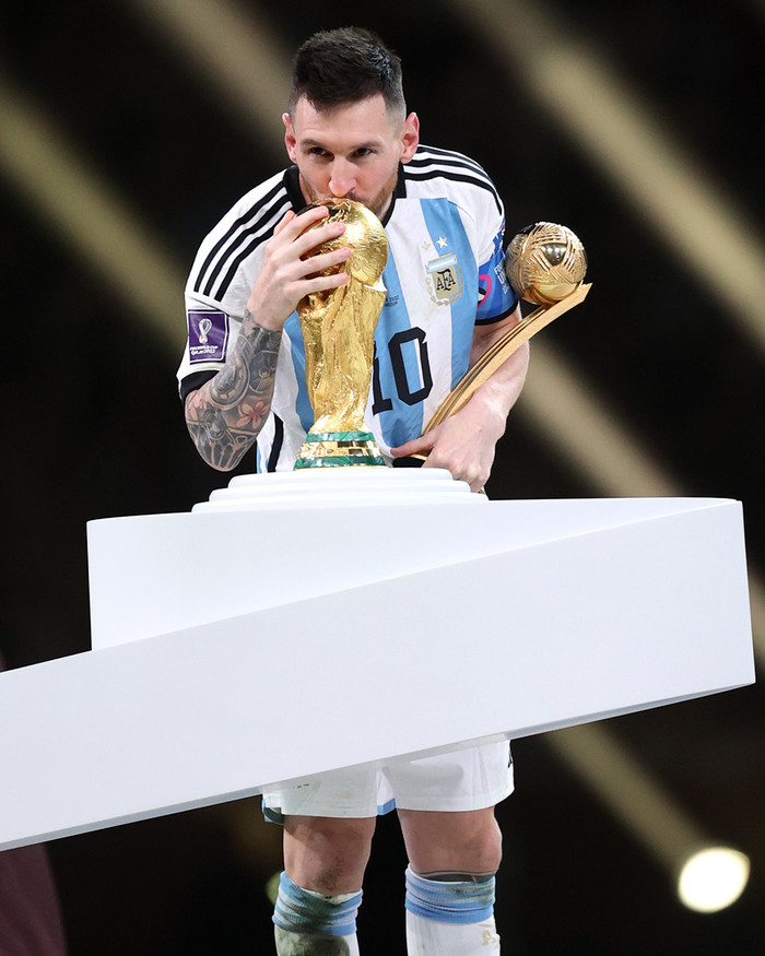 Messi là cầu thủ hay nhất World Cup 2022.