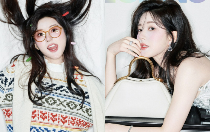 Triệu Lộ Tư tiếp tục để lộ gương mặt kém thon gọn, khác 'một trời một vực' với ảnh trên bìa tạp chí Ảnh 2