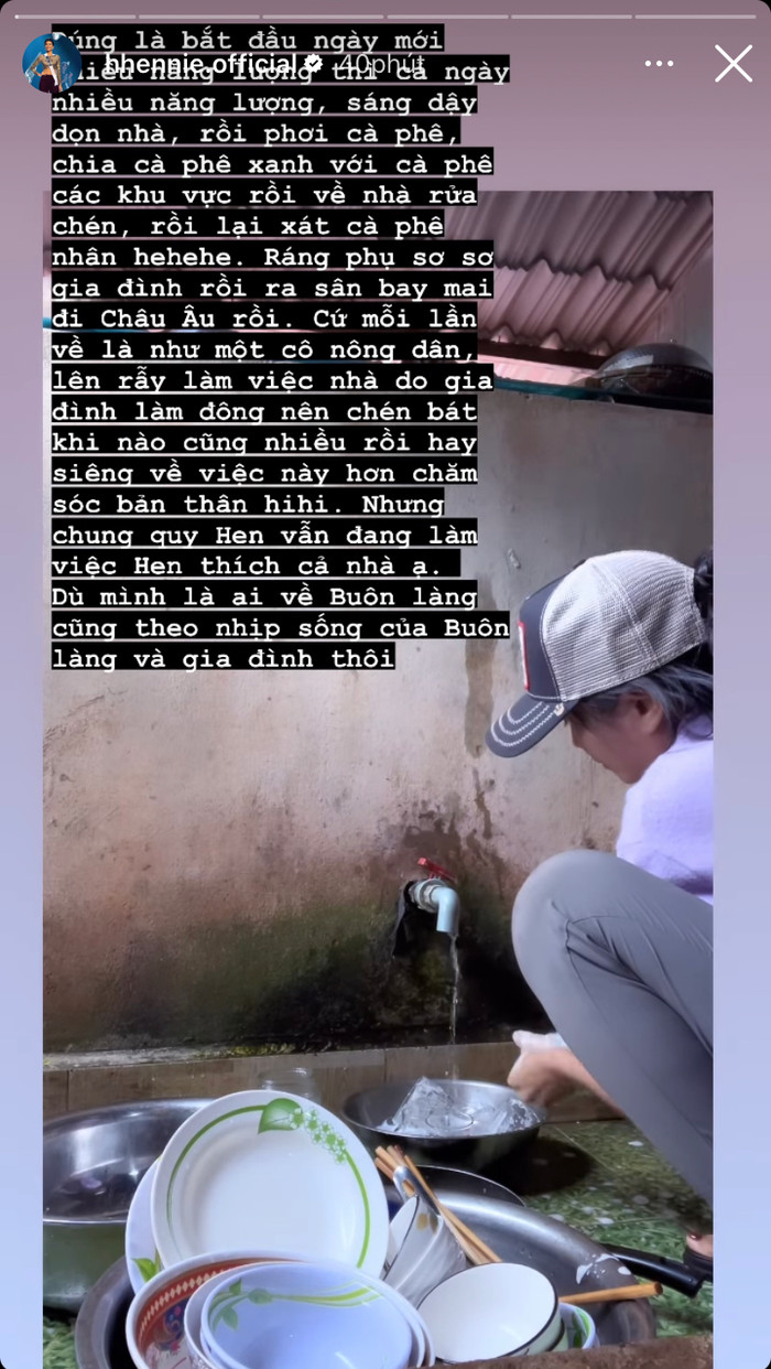 Story mới nhất của nàng hậu