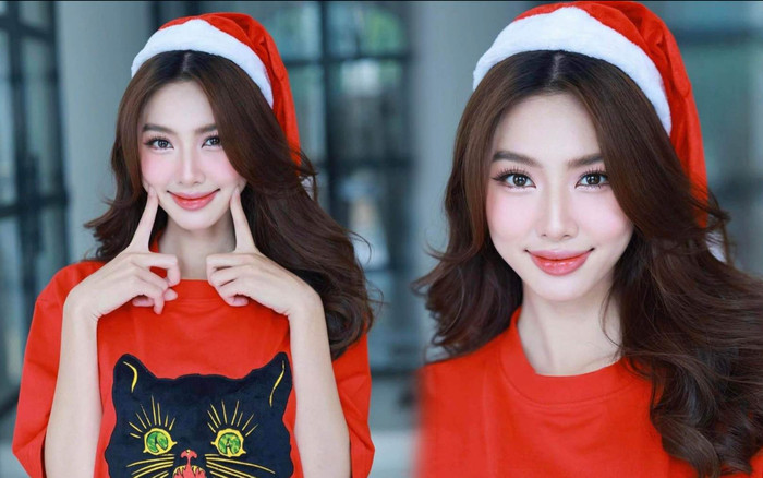 Đón giáng sinh sớm cùng Miss Grand International 2021: 'Tại sao lại xinh như thế?' Ảnh 2