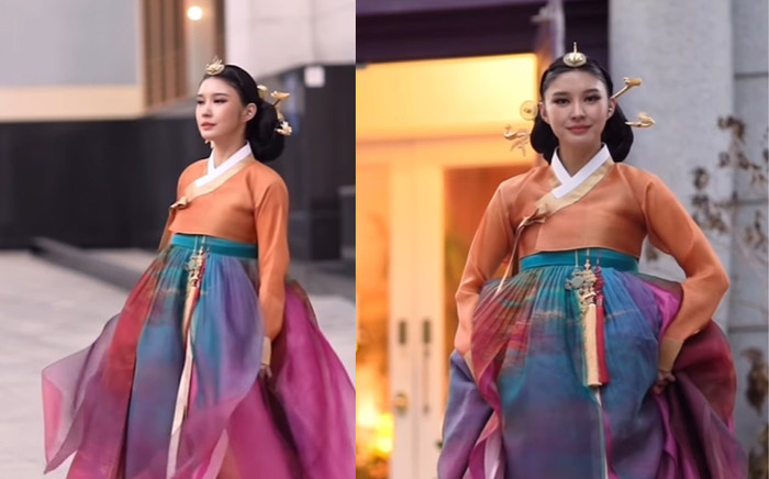 Đại diện Hàn Quốc tại Miss Universe hé lộ trang phục dân tộc: Lại Hanbok, còn gì mới hơn không? Ảnh 2