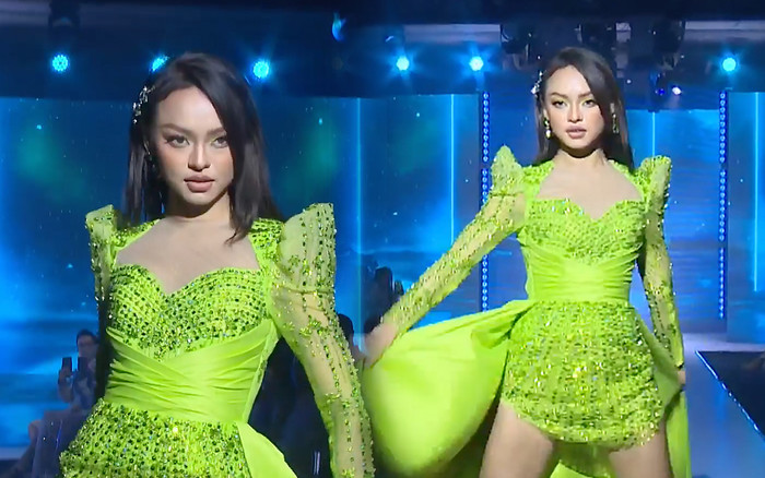 Á hậu Mai Ngô catwalk 'sập sàn' tại Brave Heart Show 2022: Đẳng cấp khó ai vượt mặt! Ảnh 2