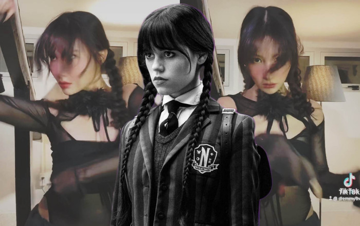 Diễm My 9x cover điệu nhảy quái dị của Wednesday, được dân mạng khen: 'Đỉnh nhất trend' Ảnh 2