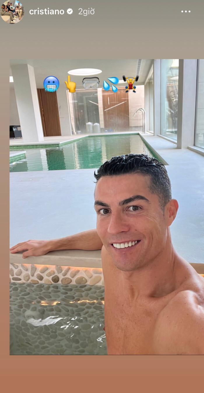 Ronaldo có động thái đồng tiên trên mạng xã hội vào tối 22/12.