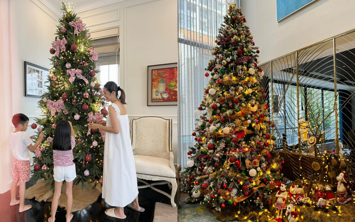 Sao Việt đọ độ 'xa hoa' khi lên đèn trang trí mùa Giáng sinh Ảnh 2