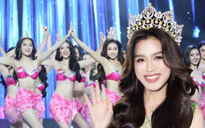 Top 35 Hoa hậu Việt Nam 2022 khiến fan loạn tim với màn đồng diễn: Chánh cung sắp có người soán ngôi? Ảnh 2