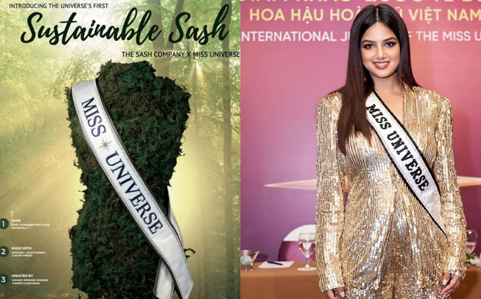 Miss Universe vừa đổi thiết kế sash đã nhận 'cơn mưa' lời khen: Vừa sang trọng lại ý nghĩa Ảnh 2
