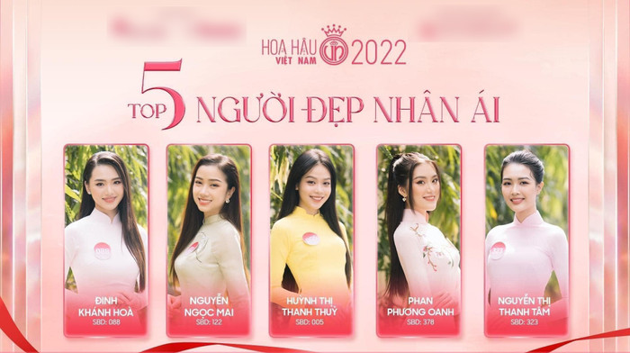Đinh Khánh Hòa, Nguyễn Ngọc Mai và Phan Phương Oanh là những thí sinh góp mặt trong Top 10 chung cuộc.