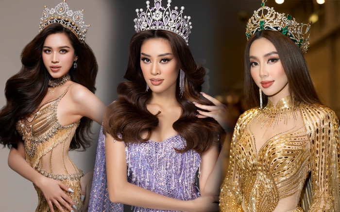 Chấm điểm 4 bộ váy final walk của dàn Hoa hậu Việt: Váy của Đỗ Hà lộng lẫy nhưng hơi 'Miss Grand' Ảnh 2