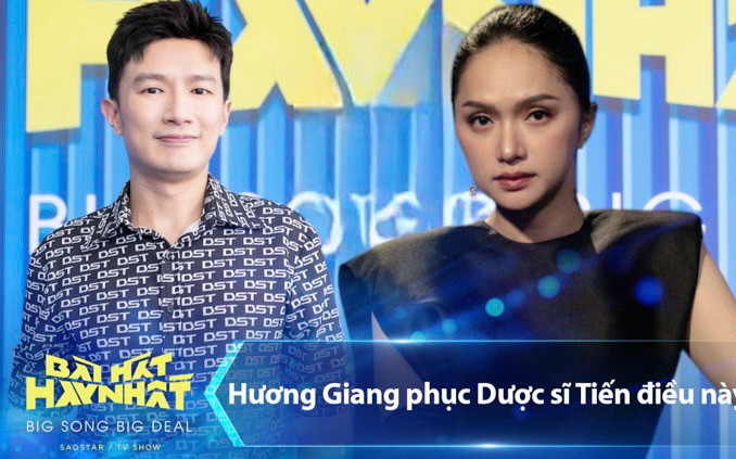 Hương Giang - Dược sĩ Tiến 'sứt mẻ tình cảm', nữ ca sĩ phải phục đàn anh vì điều này Ảnh 2