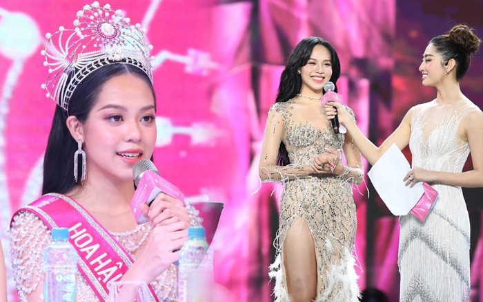 Tân hoa hậu Việt Nam 2022 - Thanh Thuỷ bị soi trình độ ngoại ngữ 'bập bẹ' dù theo học ngành ngôn ngữ Anh Ảnh 2