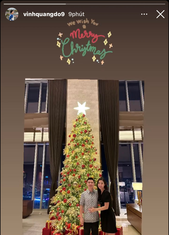 Khoảnh khắc hiếm hoi ông xã Đỗ Mỹ Linh đăng ảnh vợ, tướng phu thê ngày càng rõ