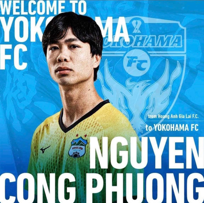 Đội bóng Nhật Bản Yokohama thông báo chiêu mộ thành công Công Phượng.