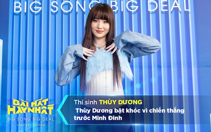 Thùy Dương bật khóc vì chiến thắng trước Minh Đinh Ảnh 2