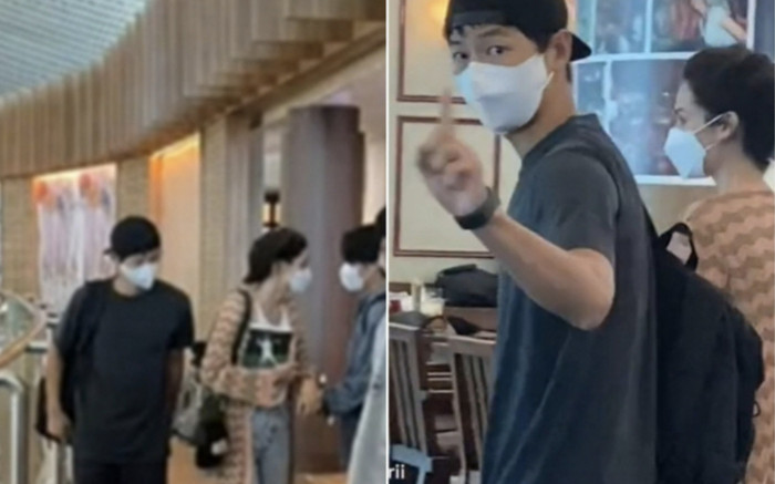 Hé lộ loạt ảnh hẹn hò hiếm hoi của Song Joong Ki và bạn gái mới: 'Tình bể bình!' Ảnh 2