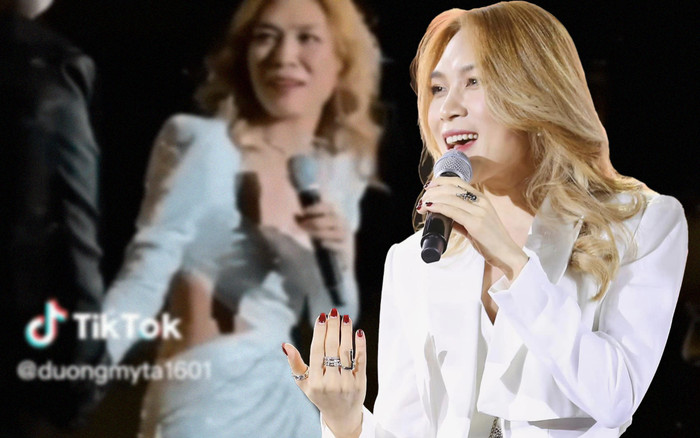 Được khán giả nam nắm tay dìu đi trong lúc di chuyển, Mỹ Tâm phản ứng thế nào? Ảnh 2