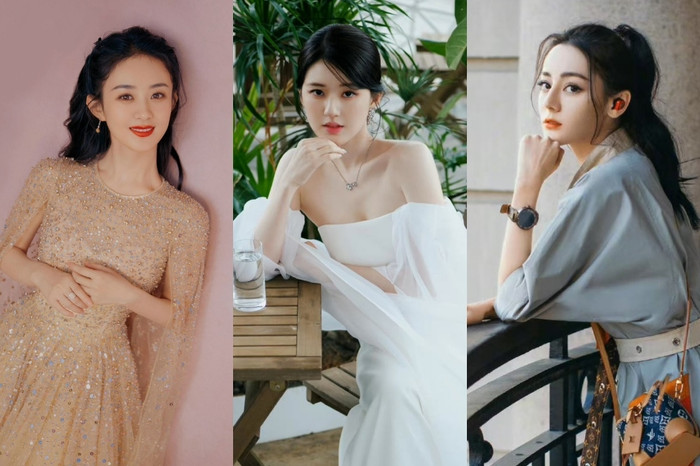 Ảnh thẻ của Triệu Lộ Tư, Triệu Lệ Dĩnh, Địch Lệ Nhiệt Ba,... khiến người hâm mộ bất ngờ vì nhan sắc thật. 