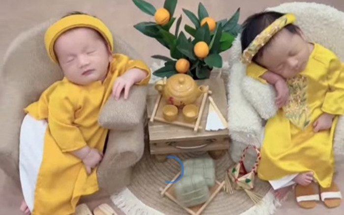 Hà Trí Quang và bạn trai đồng giới công khai cận mặt 2 thiên thần song sinh: Đáng yêu đến tan chảy Ảnh 2