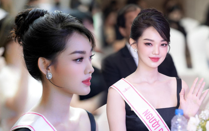 Góc nghiêng xuất thần của Bé Quyên, fan nằng nặc tiến cử: Em ơi đừng nản, Miss Grand Vietnam thẳng tiến Ảnh 2