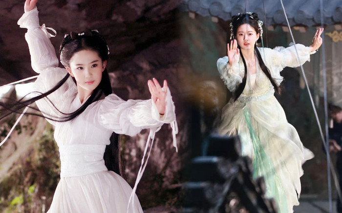 Chỉ một khoảnh khắc, Triệu Lộ Tư được khen có khí chất tiên nữ giống hệt Lưu Diệc Phi Ảnh 2