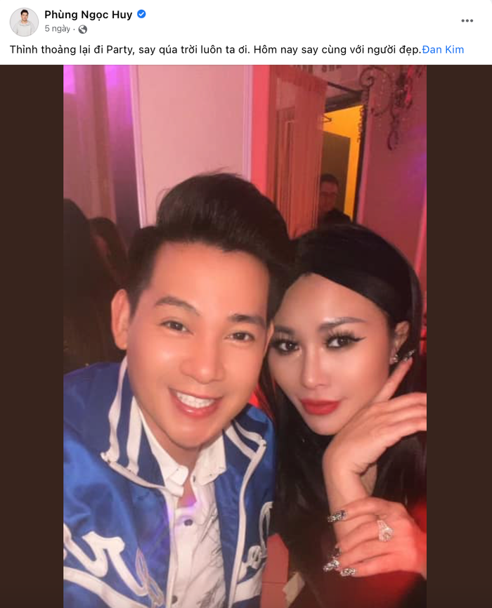 Phùng Ngọc Huy cũng công khai 'thả thính' Đan Kim