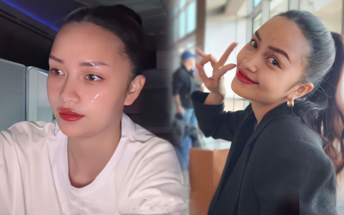 Khoe mặt mộc tại Miss Universe, Ngọc Châu để lộ một điều khiến fan 'lo sốt vó' Ảnh 2