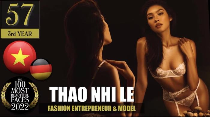 Á hậu Thảo Nhi Lê tiếp tục lọt 'Top 100 gương mặt đẹp nhất thế giới' nhưng lại thua thứ hạng của Engfa Ảnh 1