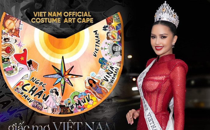 Hé lộ thiết kế áo choàng swimsuit của thí sinh Miss Universe: 'Giấc mơ Việt Nam' có đủ nổi bật? Ảnh 2