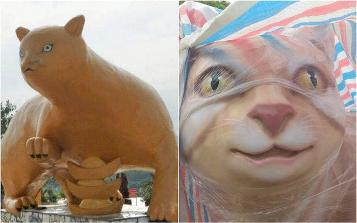 Chiêm ngưỡng nhan sắc loạt linh vật Quý Mão 2023: Mèo Vũng Tàu e ấp, mèo Thanh Hóa phẫu thuật quá đà Ảnh 2