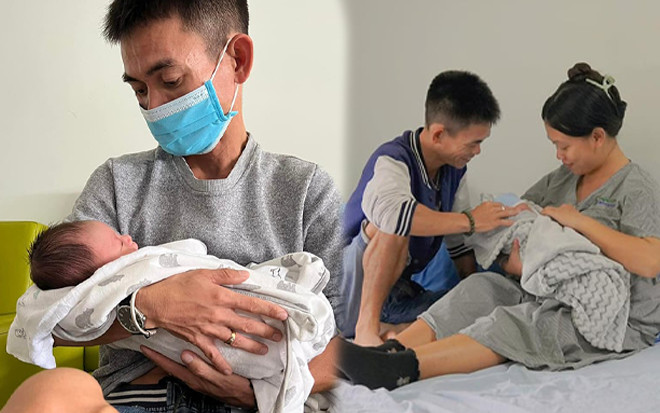 'Anh chàng chăn bò' So Y Tiết hạnh phúc đón con trai đầu lòng vào đúng ngày 'đặc biệt' Ảnh 2