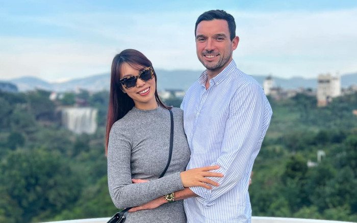 Lấy được chồng Tây điển trai, Hà Anh ngại ngùng thừa nhận không biết 'thả thính' Ảnh 2