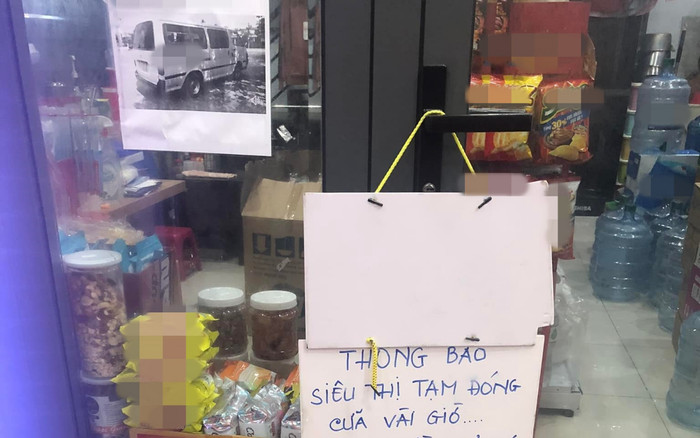 Chủ tiệm tạp hóa treo biển thông báo 'tạm đóng cửa vài giờ', đọc lý do khiến dân mạng cười ngất Ảnh 2