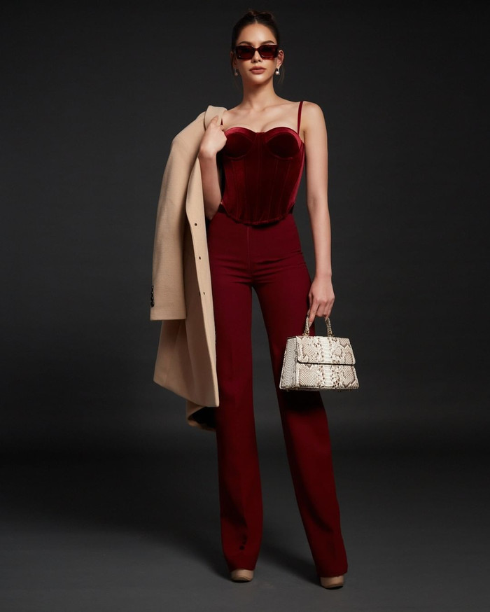 Dính nghi vấn dùng túi da động vật, Miss Universe Thailand đăng ảnh chơi đùa cùng 'bé Na' để chữa cháy Ảnh 3