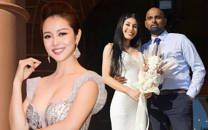 Jennifer Phạm bật mí ảnh cưới của em gái, nhan sắc được dân tình khen 'nghiêng nước nghiêng thành' Ảnh 2