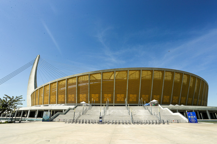 Ban quản lý sân Morodok Techo  của Campuchia cho thấy trách nhiệm với việc dọn sạch, ngăn nắp cho AFF Cup 2022. Khung cảnh bên ngoài nhìn rất ấn tượng.