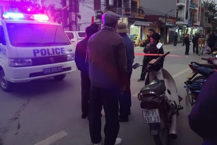 Hiện trường vụ án mạng 