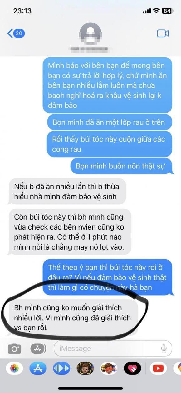 'Sởn da gà' với búi tóc bạc lẫn trong hộp đồ ăn mua online, cô gái sốc hơn với lời đáp của nhà hàng Ảnh 5