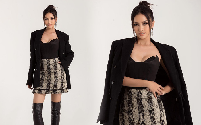 Hoa hậu Ngọc Châu tung ảnh khoe 'đôi kiếm Nhật' chất lượng: Bỏ xa đối thủ về độ sang chảnh Ảnh 2