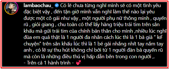 Lệ Quyên khoe chặng đường hạnh phúc bên Lâm Bảo Châu, công bố luôn 'tin vui' khiến fan rần rần Ảnh 1