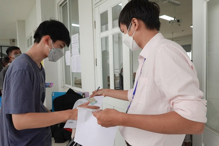 Thí sinh dự thi đánh giá năng lực của ĐH Quốc gia TP.HCM năm 2022